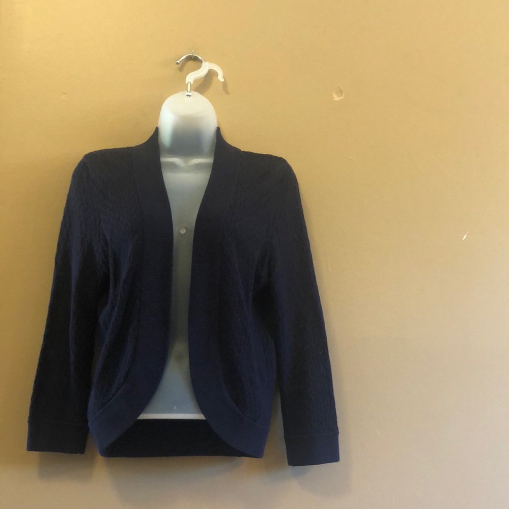 🔴 LAST CHANCE 🔴 Liz Claiborne • Open Knitted Cardigan - Picture 2 of 5